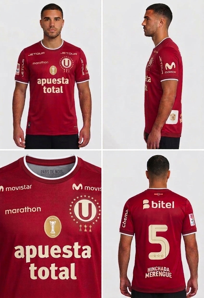 Camiseta Universitario de Deportes - Edición Conmemorativa 102 Años